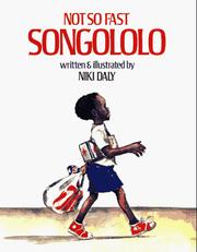 Cover of: Not so fast, Songololo