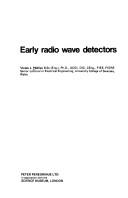 Early radio wave detectors