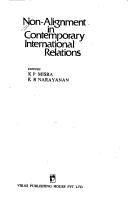 Cover of: Non-alignment in contemporary international relations