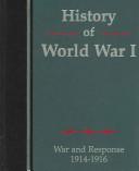 Cover of: History of World War I.