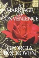 Cover of: A marriage of convenience