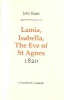 Lamia, Isabella, The eve of St Agnes, and other poems, 1820