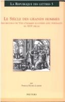 Le siècle des grands hommes by Patricia Eichel-Lojkine
