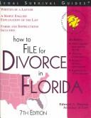 Cover of: How to file for divorce in Florida by Edward A. Haman