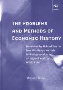 The problems and methods of economic history