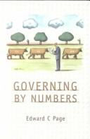 Cover of: Governing by numbers: delegated legislation and everyday policy-making
