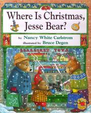 Cover of: Where is Christmas, Jesse Bear?