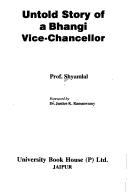 Cover of: Untold story of a Bhangi vice-chancellor