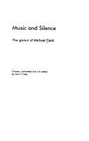 Music and silence : the gamut of Michael Field