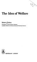 The idea of welfare