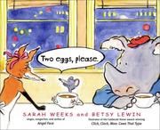 Cover of: Two eggs, please by Sarah Weeks
