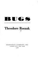 Cover of: Bugs by Roszak, Theodore