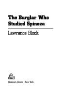 The burglar who studied Spinoza by Lawrence Block