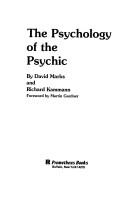 Cover of: psychology of the psychic