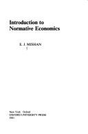 Cover of: Introduction to normative economics