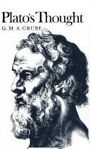 Cover of: Plato's thought