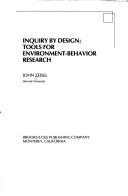 Cover of: Inquiry by design: tools for environment-behavior research