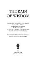 The Rain of wisdom by Chögyam Trungpa
