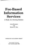 Cover of: Fee-based information services by Lorig Maranjian