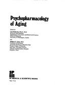 Cover of: Psychopharmacology of aging
