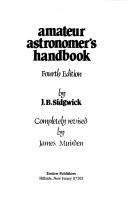 Cover of: Amateur astronomer's handbook by Sidgwick, J. B.