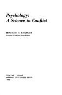 Cover of: Psychology: a science in conflict