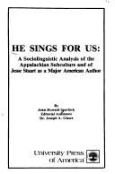 He Sings for Us by John Howard Spurlock