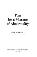 Cover of: Plea for a measure of abnormality