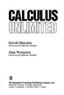 Cover of: Calculus unlimited