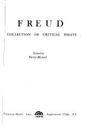 Cover of: Freud, a collection of critical essays