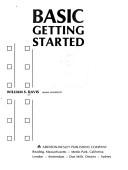 Cover of: BASIC--getting started by Davis, William S.
