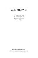 Cover of: W. S. Merwin by Cheri Davis