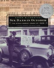 Cover of: Six days in October by Karen Blumenthal