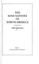 Cover of: The nine nations of North America