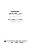 Cover of: Geriatric psychology: a behavioral perspective