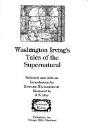 Cover of: Washington Irving's Tales of the supernatural by Washington Irving