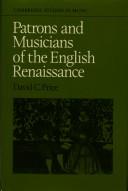 Patrons and musicians of the English Renaissance