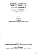 Digital computer applications to process control : proceedings of the 6th IFAC-IFIP Conference Düsseldorf, F.R. Germany 14-17 October 1980