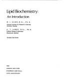 Lipid biochemistry : an introduction