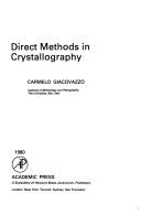 Direct methods in crystallography