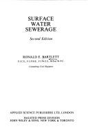 Cover of: Surface water sewerage