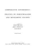 Cover of: Comparative government: politics of industrialized and developing nations
