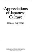 Cover of: Appreciations of Japanese culture