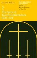 Cover of: The spirit of Eastern Christendom (600-1700)