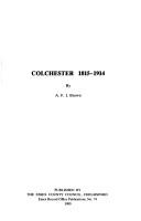 Colchester, 1815-1914