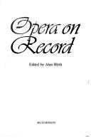 Cover of: Opera on record