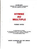 Cover of: Hymne au multiple: poèmes initiés