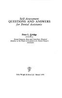 Self-assessment questions and answers for dental assistants