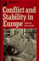 Conflict and stability in Europe
