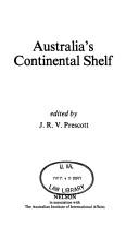 Cover of: Australia's continental shelf